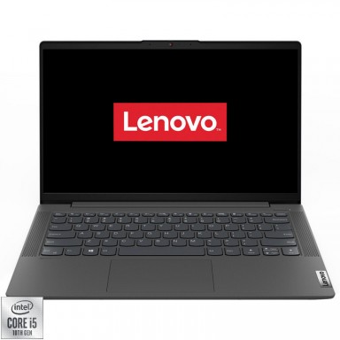 Laptop LENOVO IdeaPad 5 14IIL05 cu procesor Intel Core i5-1035G1, pana la 3.6 GHz, Ice Lake, 8GB DDR4, SSD 256GB, LED 14" Full HD